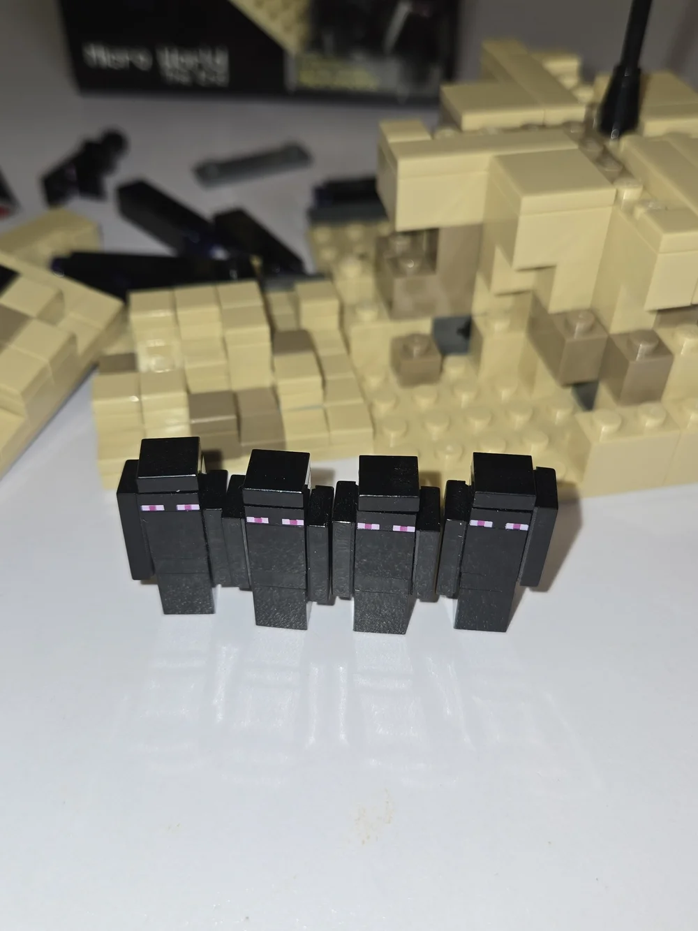 LEGO Minecraft: Micro World - The End (21107) - Instructions & Complete Figures